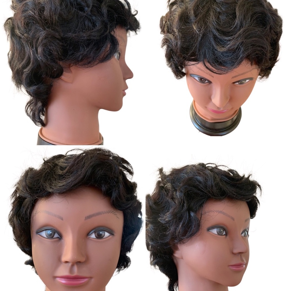 Black Short Curly Women's Wig - Unbranded